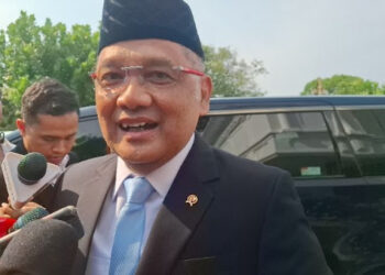 Mochamad Irfan Yusuf alias Gus Irfan resmi menjabat Menteri Haji. Pengambilan sumpah jabatan dipimpin Presiden Prabowo Subianto di Istana Negara Jakarta sore ini, Senin 8 September 2025. FOTO/Net. Ⓒ Hak cipta foto di atas dikembalikan sesungguhnya kepada pemilik foto
