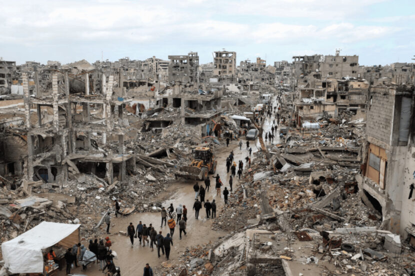 Kondisi Gaza, Palestina sangat memperihatikan setelah dijajah dan dihancurkan oleh teroris israel. FOTO/Net.