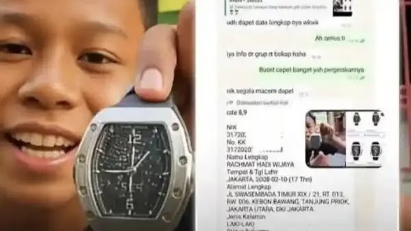 Remaja Pamer Jam Rp11,7 M Hasil Jarahan Rumah Ahmad Sahroni, Kini Terancam Keciduk