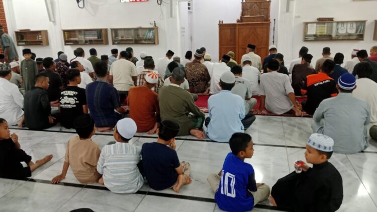 DKM Masjid Baitul Maghfirah Paya Tieng Kecamatan Peukan Bada mengadakan Peringatan Maulid Nabi Muhammad SAW 12 Rabiul Awal 1447 H, Jum’at (5/9/2025)