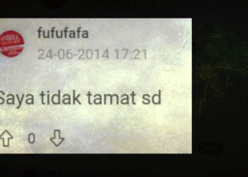 Tangkapan layar dari cuitan lawas milik akun Fufufafa yang bertuliskan 'Saya Tidak Tamat SD'. FOTO/Tangkapan Layar. Ⓒ Hak cipta foto di atas dikembalikan sesungguhnya kepada pemilik foto