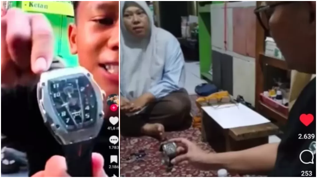 Jam tangan mewah senilai Rp 11 miliar merek Richard Mille milik anggota DPR RI Ahmad Sahroni akhirnya dikembalikan. FOTO/Kolase. Ⓒ Hak cipta foto di atas dikembalikan sesungguhnya kepada pemilik foto