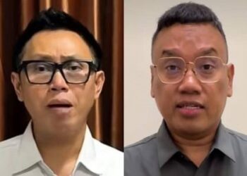 Eko Hendro Purnomo alias Eko Patrio dan Surya Utama (Uya Kuya). FOTO/Kolase. Ⓒ Hak cipta foto di atas dikembalikan sesungguhnya kepada pemilik foto