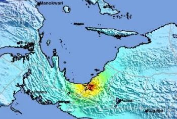 Gempa bumi berkekuatan magnitudo (M) 6,6 mengguncang wilayah Nabire, Papua Tengah pada Jumat (19/9/2025) pukul 01.19 WIB. FOTO/Net. Ⓒ Hak cipta foto di atas dikembalikan sesungguhnya kepada pemilik foto