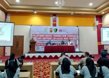 Biddokkes Polda Aceh Gelar Pelatihan BTCLS dan Food Safety