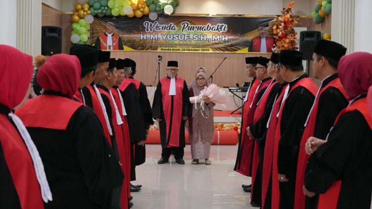 Pengadilan Negeri Banda Aceh Gelar Purnabakti Hakim H. Yusuf