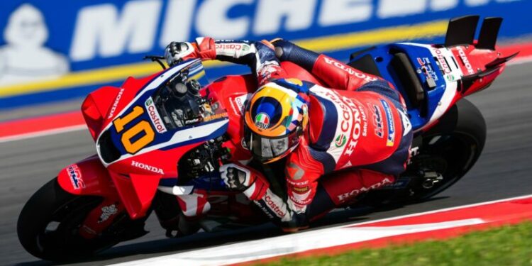 Luca Marini Tercepat di FP1 MotoGP Mandalika 2025, Geser Pedro Acosta dan Marc Marquez