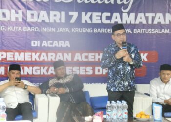 Pertemuan tersebut berlangsung di Rumoh Aspirasi HT Ibrahim, Lambaro Angan, Aceh Besar, Jumat (17/10/2025) malam. FOTO/Net. Ⓒ Hak cipta foto di atas dikembalikan sesungguhnya kepada pemilik foto