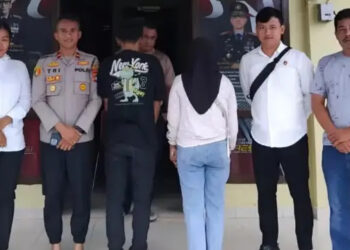 Pasangan suami istri (pasutri) berinisial DA (24) dan AA (29) di Kabupaten Bangka, Provinsi Bangka Belitung ditangkap polisi karena dugaan prostitusi online. FOTO/Net. Ⓒ Hak cipta foto di atas dikembalikan sesungguhnya kepada pemilik foto