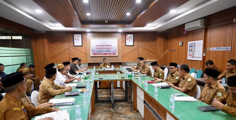 Wagub Fadhlullah Pimpin Rapat Kesiapan MTQ Aceh ke-37 di Pidie Jaya