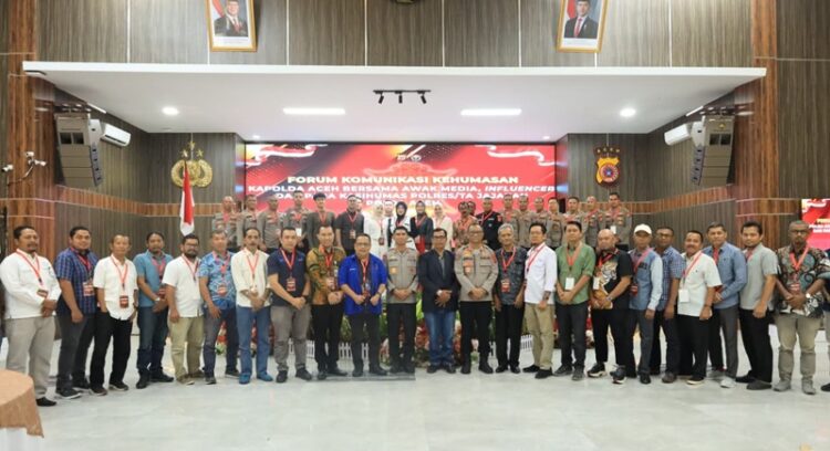 Kapolda Aceh Ajak Media dan Influencer Bangun Narasi Positif untuk Kamtibmas
