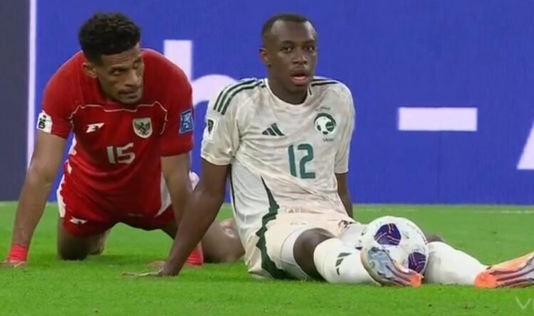 Timnas Indonesia bermain imbang 1-1 melawan Arab Saudi pada babak pertama laga Kualifikasi Piala Dunia 2026 di Stadion King Abdullah Sports City, Rabu malam, 8 Oktober 2025. FOTO/Net. Ⓒ Hak cipta foto di atas dikembalikan sesungguhnya kepada pemilik foto