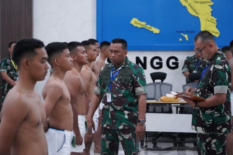 Kodam IM Tegaskan Integritas dan Transparansi dalam Seleksi Calon Bintara TNI AD