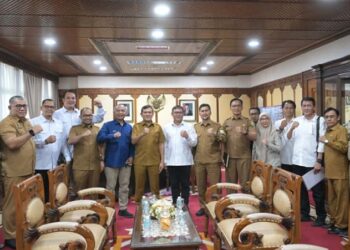 Wagub Fadhlullah Bahas Percepatan Tol Sibanceh Bersama Tim Kejaksaan Agung
