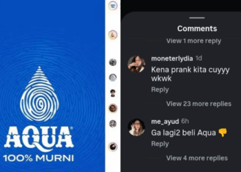 Warganet Serbu Instagram Aqua: Air Sumur Bor, Kena Prank Kita Cuy