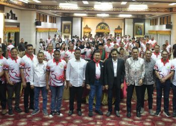 Gubernur Aceh Lepas Kontingen PON Beladiri 2025 ke Kudus