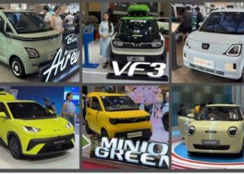 6 Mobil Listrik Rp100 Jutaan Goda Pengunjung GJAW 2025, Mana Paling Kece dan Cocok di Kantong?