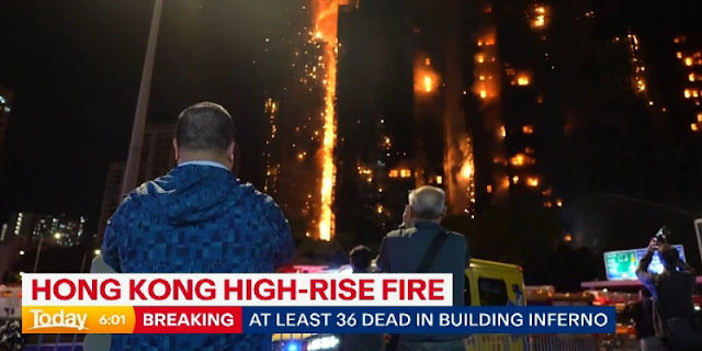 Kebakaran Gedung Pencakar Langit Hong Kong: Puluhan Tewas