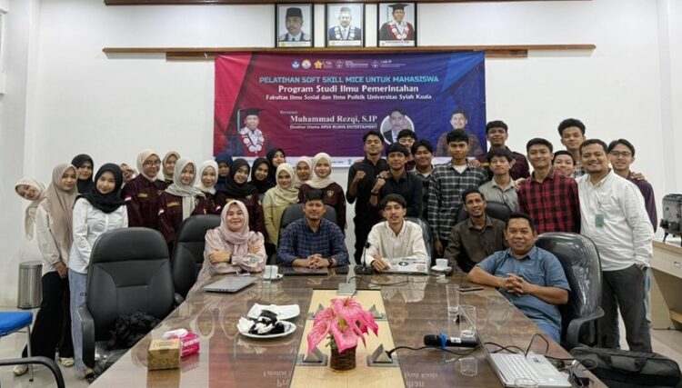 FISIP USK Gelar Pelatihan MICE untuk Perkuat Kompetensi Mahasiswa