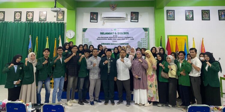 Pengurus BEM FKIP dan FISIP Universitas Alwashliyah Darussalam Banda Aceh Periode 2025-2026 Resmi Dilantik