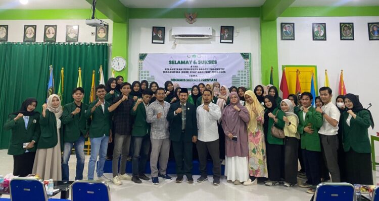 Pengurus BEM FKIP dan FISIP Universitas Alwashliyah Darussalam Banda Aceh Periode 2025-2026 Resmi Dilantik