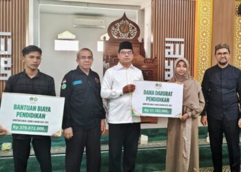 ITF UIN Ar-Raniry Salurkan UKT Rp422 Juta untuk 192 Mahasiswa