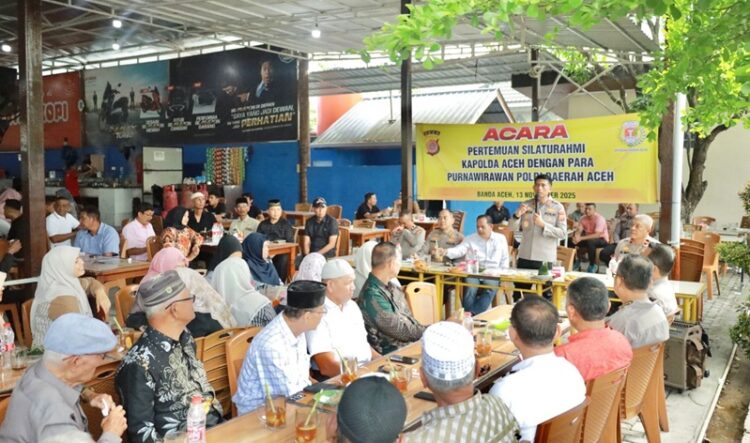 Kapolda Ajak Purnawirawan Polri Aceh Jaga Keakraban dan Perkuat Kebersamaan