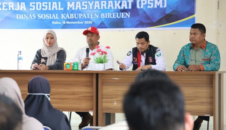 Dinsos Bireuen Perkuat PSM untuk Akurasi Data dan Penyaluran Bantuan DTKS