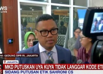 MKD Putuskan Adies Kadir dan Uya Kuya Tak Langgar Kode Etik!