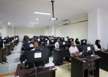 575 Peserta Ikut Ujian CAT Seleksi Pegawai Tetap USK