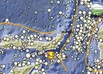 Breaking News: Gempa Terkini M 6,2 Guncang Bolaanguki Sulut