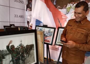 Ayo Kunjungi Galeri Perdamaian di Stand Kesbangpol Aceh Besar, Jejak Konflik Ditampilkan