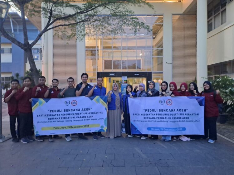 Perhati-KL Cabang Aceh Bersama PP Perhati-KL Kembali Laksanakan Bakti Kesehatan Peduli Bencana Aceh