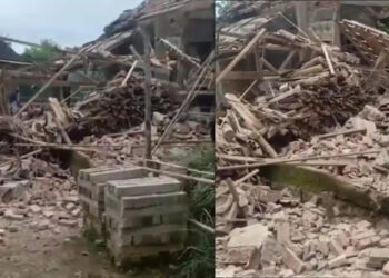 BREAKING NEWS Ledakan di Pacitan Hancurkan Tiga Rumah, 4 Warga Terluka