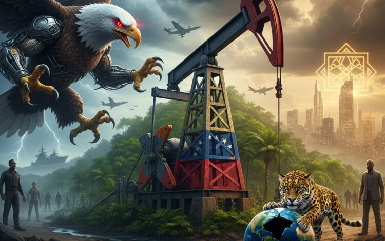 Ilustrasi Ketegangan Venezuela–AS- Rebutan Minyak Dunia dan Ancaman Baru Imperialisme Global. FOTO/HAI/Net. Ⓒ Hak cipta foto di atas dikembalikan sesungguhnya kepada pemilik foto
