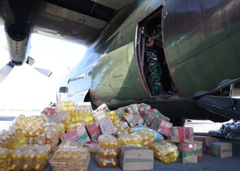 Bantuan 13,6 Ton Tiba di Aceh Utara, Mualem Pastikan Distribusi Tepat Sasaran