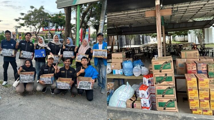Relawan FTK UIN Ar-Raniry Salurkan Bantuan bagi Korban Banjir di Tiga Kabupaten