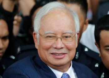 Mantan Perdana Menteri Malaysia Najib Razak. FOTO/Net. Ⓒ Hak cipta foto di atas dikembalikan sesungguhnya kepada pemilik foto