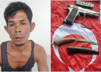 Tampang Pelaku Pembawa Bendera GAM yang Diciduk Punya Senpi dan Sajam