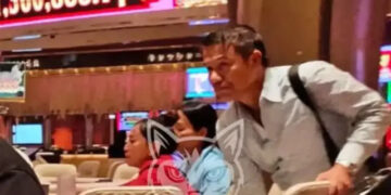 Heboh! Pria Mirip Sekjen PSSI Yunus Nusi Tertangkap Kamera di Kasino Singapura