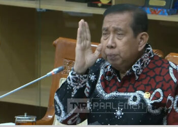 Anggota Komisi III DPR Fraksi PDIP Safaruddin meluapkan kekesalannya kepada Kapolres Sleman Kombes Pol Edy Setyanto Erning Wibowo dalam rapat dengar pendapat umum (RDPU) di Kompleks Parlemen, Senayan, Jakarta, Rabu, 28 Januari 2026. FOTO/Net. Ⓒ Hak cipta foto di atas dikembalikan sesungguhnya kepada pemilik foto