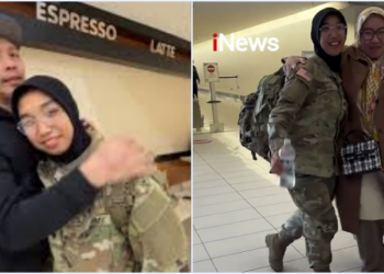 Viral Orang Tua Indonesia Antar Putrinya Gabung Tentara AS, Sang Anak Harus Lepas Status WNI?