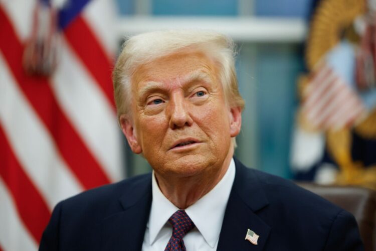 Presiden Amerika Serikat (AS), Donald Trump. FOTO/Getty Images/Anna Moneymaker. Ⓒ Hak cipta foto di atas dikembalikan sesungguhnya kepada pemilik foto