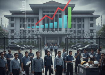 Ilustrasi Efisiensi di Balik -Kiamat- Honorer 2026- Deli Serdang dalam Pusaran Krisis Tata Kelola. FOTO/HAI/IA. Ⓒ Hak cipta foto di atas dikembalikan sesungguhnya kepada pemilik foto