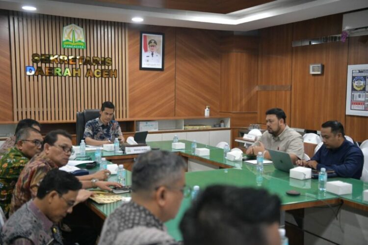 Sekda Aceh Dorong Kejelasan Mekanisme Pembersihan Wilayah dan Cash for Work Pascabencana