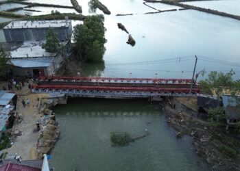 Rampung! Jembatan Bailey Jangka Mesjid Bireuen Difungsikan, Akses Warga Kembali Lancar