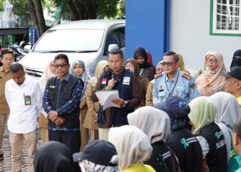 Relawan Kesehatan Lintas Institusi Diberangkatkan ke Aceh Tamiang