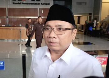 Mantan Menteri Agama (Menag) Yaqut Cholil Qoumas rampung diperiksa sebagai saksi terkait kasus dugaan korusi kuota haji 2024, Jumat (30/1/2026). FOTO/Net. Ⓒ Hak cipta foto di atas dikembalikan sesungguhnya kepada pemilik foto