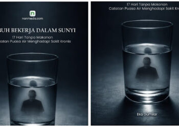 17 Hari Hanya Air Putih: Dokumentasi Langka Respons Tubuh Kini Hadir dalam Bentuk Ebook