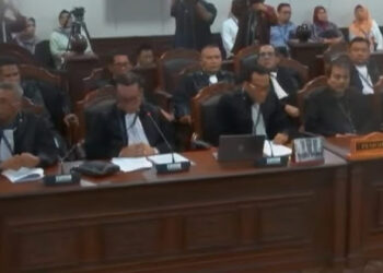 Sidang Pendahuluan atas gugatan Roy Suryo Cs tersebut digelar di Ruang Sidang Pleno Gedung MK RI, Jalan Medan Merdeka Barat, Jakarta Pusat, Selasa, 10 Februari 2026. FOTO/Net. Ⓒ Hak cipta foto di atas dikembalikan sesungguhnya kepada pemilik foto
